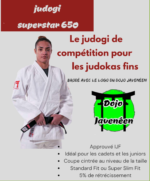judogi "superstar 650" (à partir de 118€)4:19