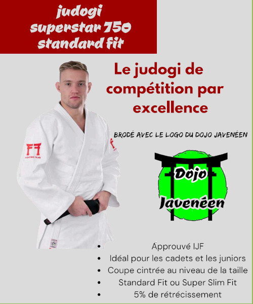 judogi "superstar 750 standard fit" (à partir de 130€)5:27